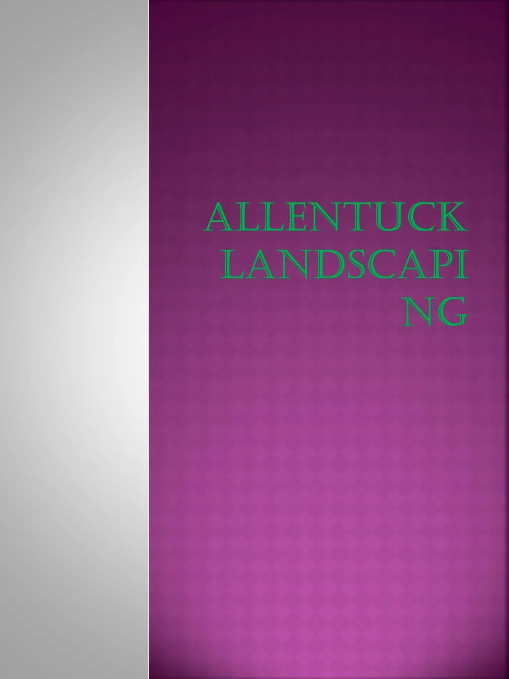 allentucklandscaping