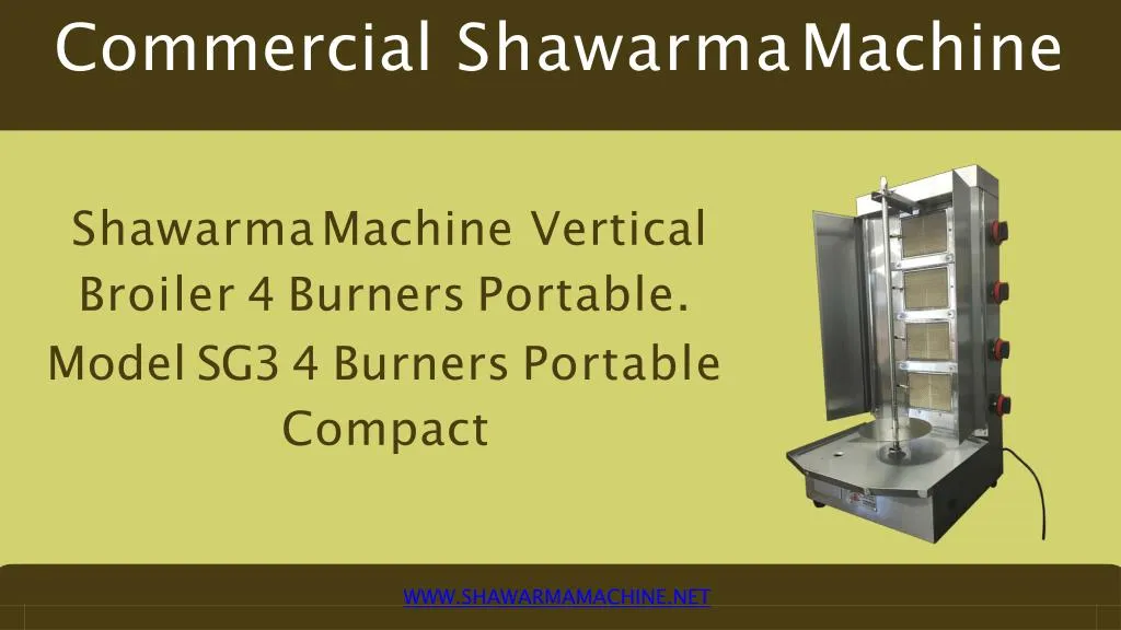 commercial shawarma machine