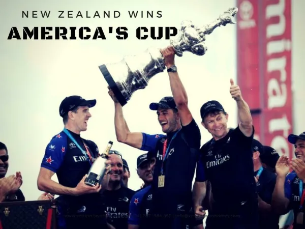 Emirates Team New Zealand win America's Cup 2017