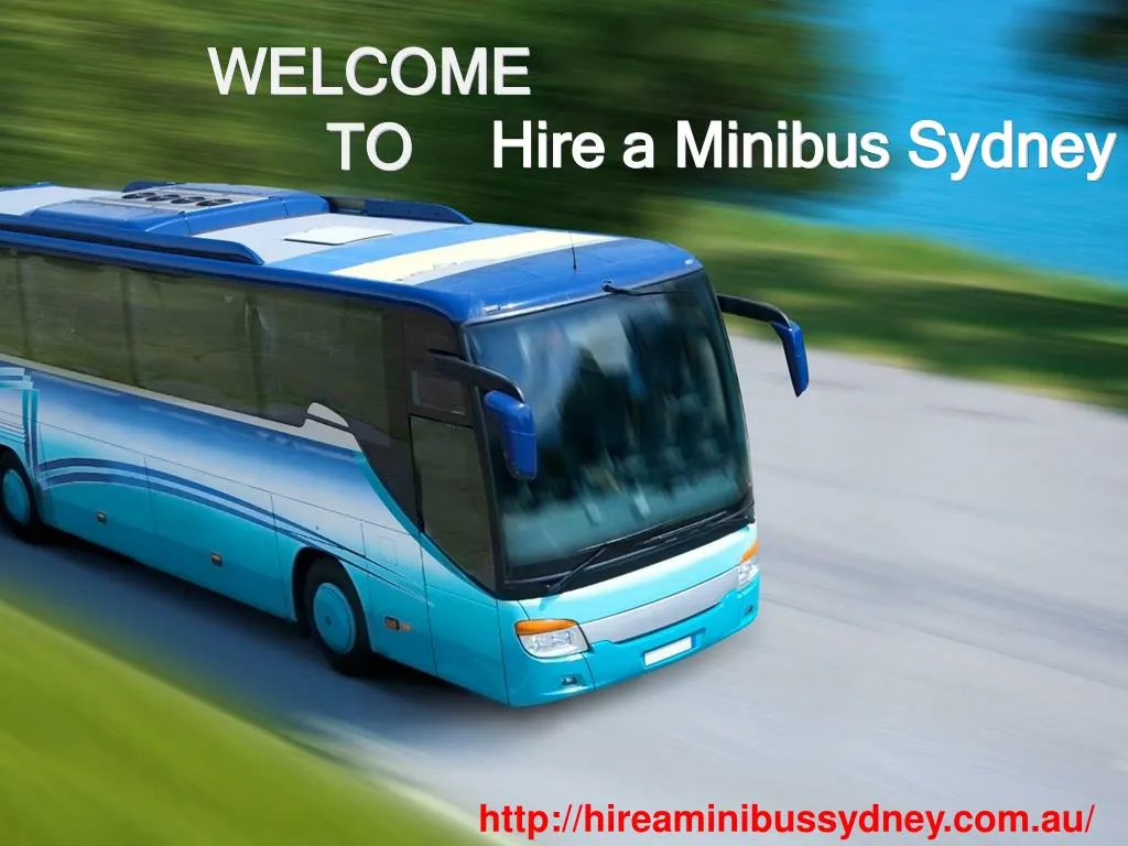hire a minibus sydney