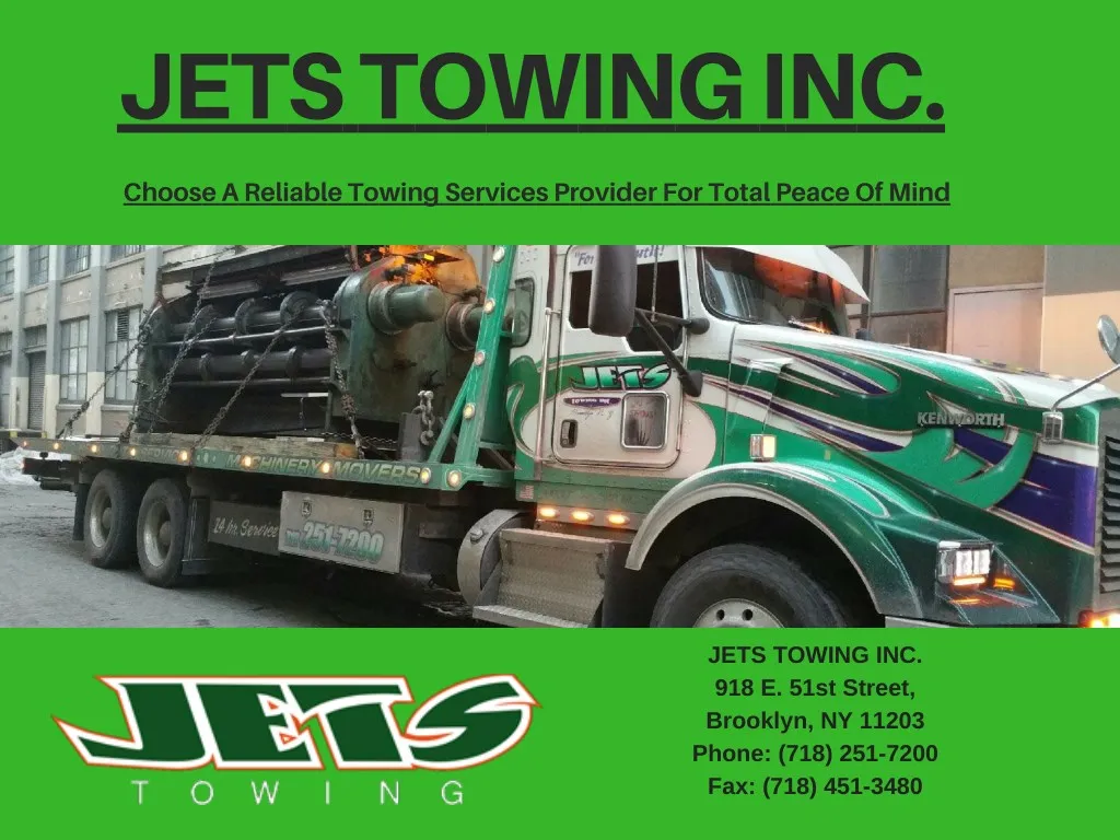 jets towing inc
