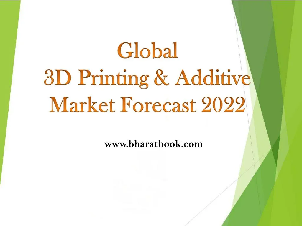 global 3d printing additive market forecast 2022