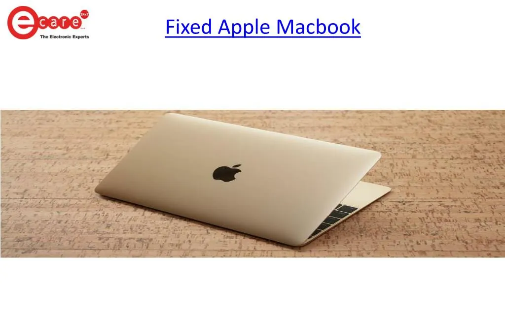 fixed apple macbook