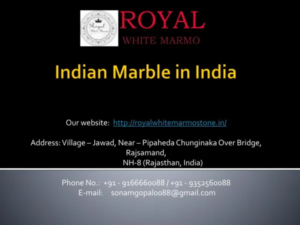 Indian marble india