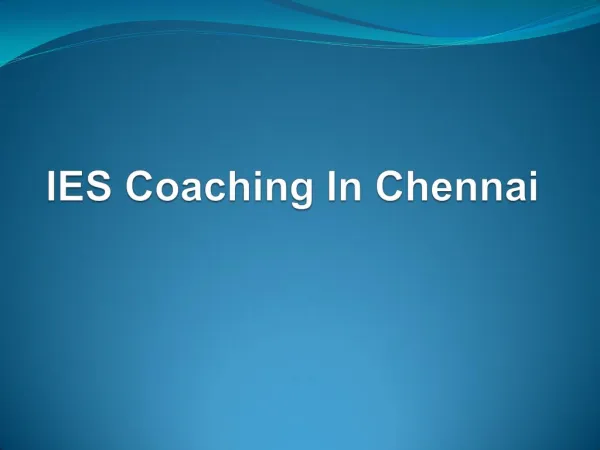 Top Gate Coaching Centers in Chennai