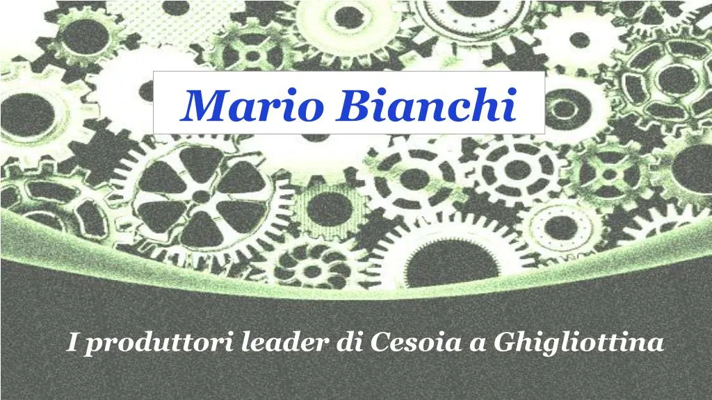 mario bianchi