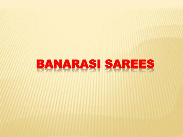 Look Great With High Quality Banarasi Sarees At Mirraw.com