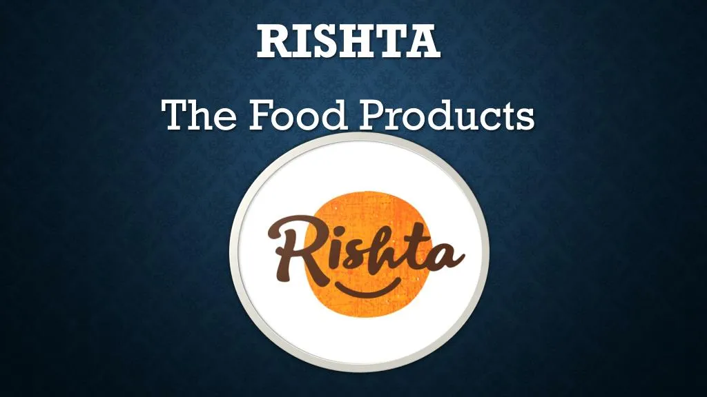 rishta the food products