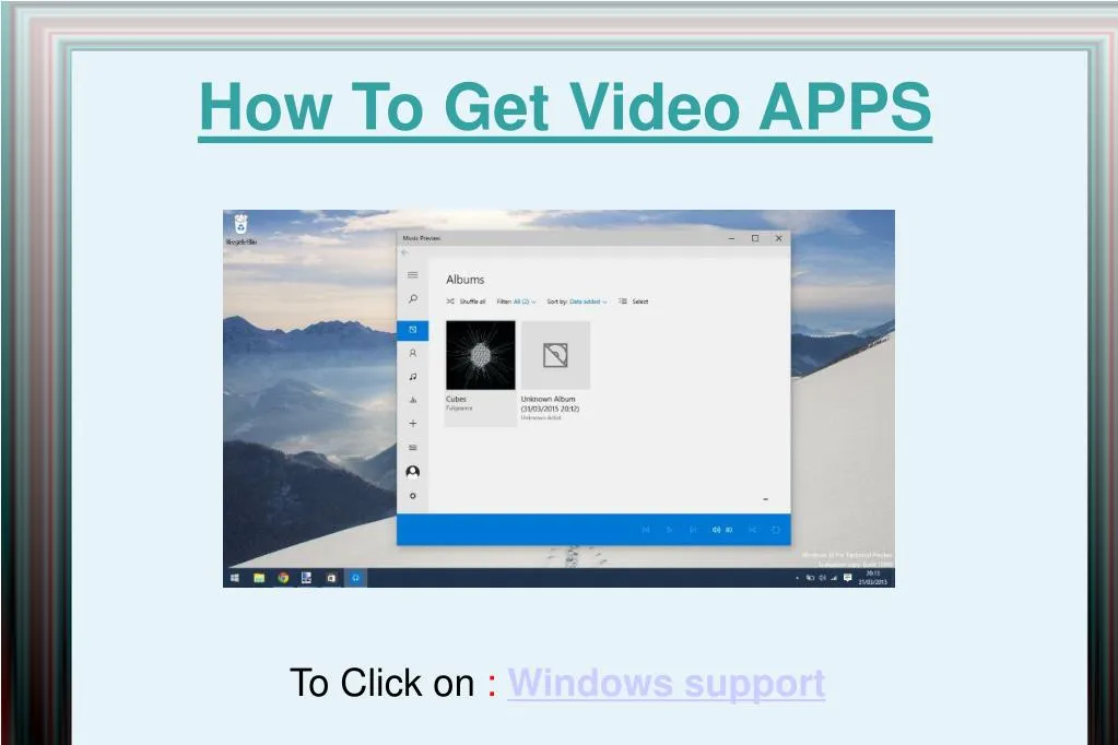 how to get video apps