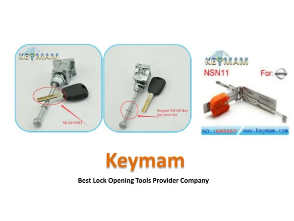 Find Out Lock Pick Set & Transponder Key - Keymam
