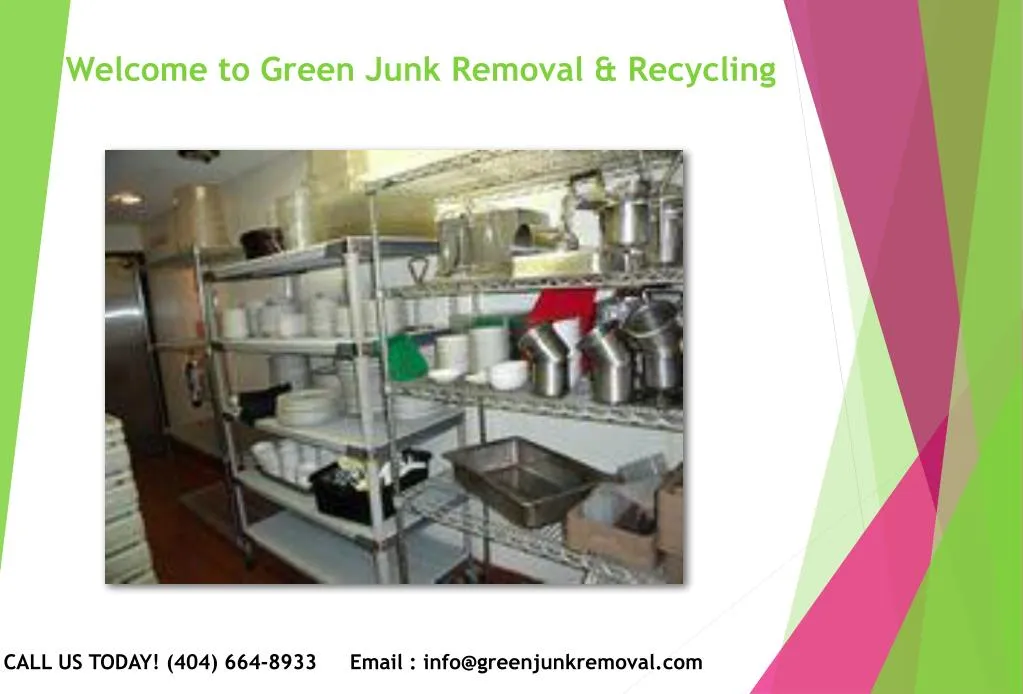 welcome to green junk removal recycling