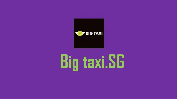 Big Taxi:Maxi Cab Services