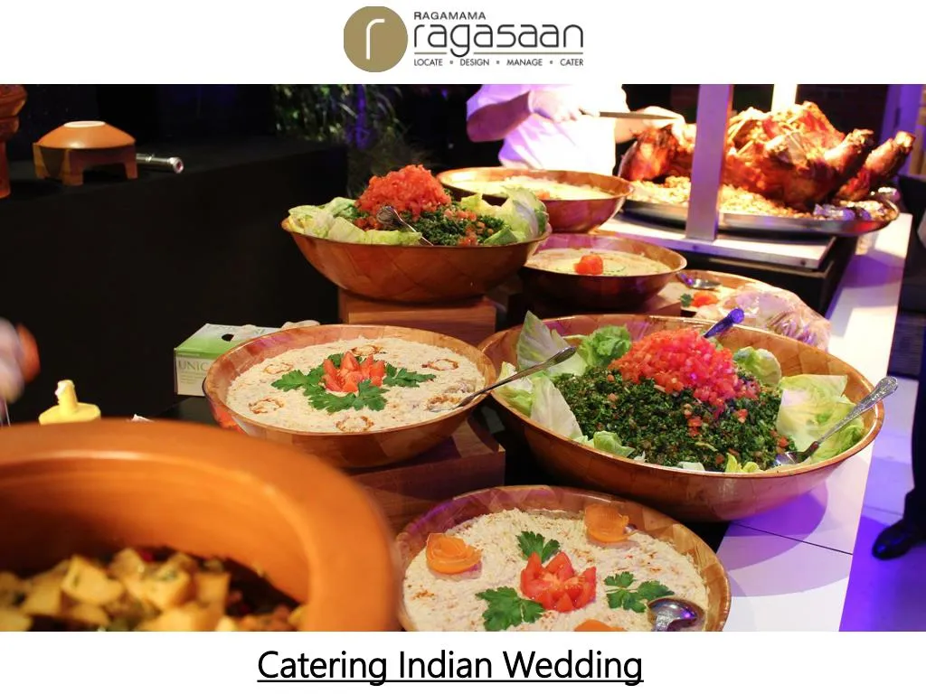catering indian wedding