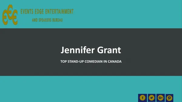 Hire Jennifer Grant- Clean Comedians and Best Stand-up Comedians in Alberta, Saskatchewan & Manitoba Region