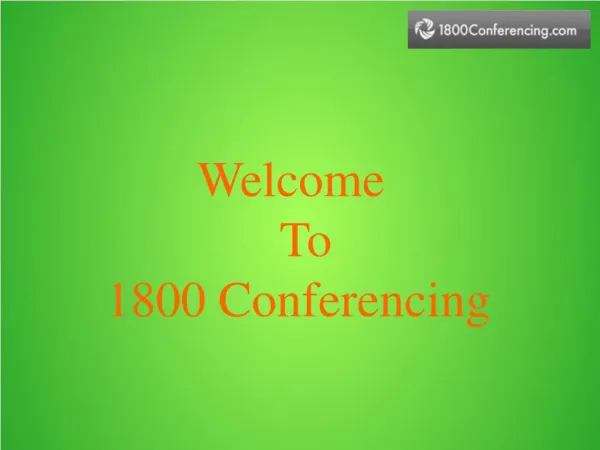 1800 Conferencing