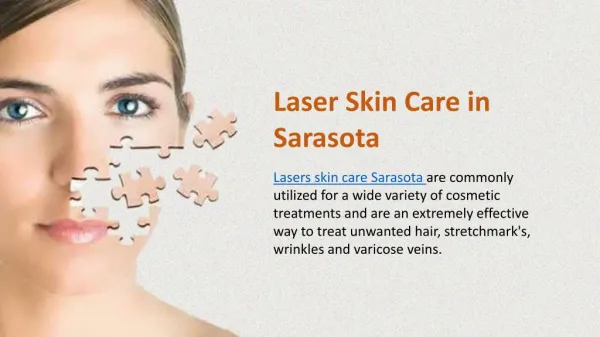 Laser Skin Care in Sarasota