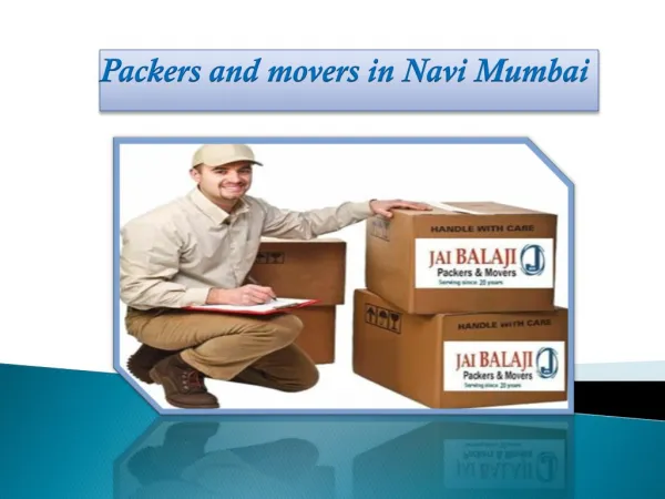 Packers and Movers Navi Mumbai