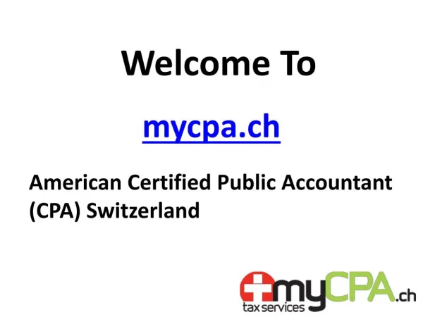 mycpa.com A Swiss Certified Public Accountant