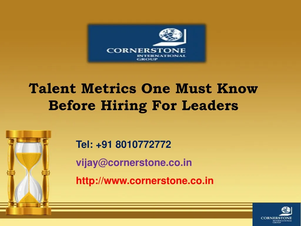 talent metrics one must know before hiring