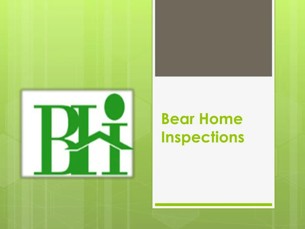 bear home inspections
