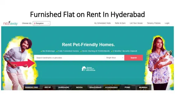 Furnished Apartments for rent in hyderabad