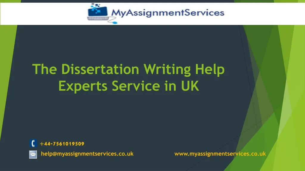 the dissertation writing help experts service in uk