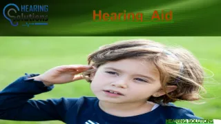 Hearing aid - slide 1