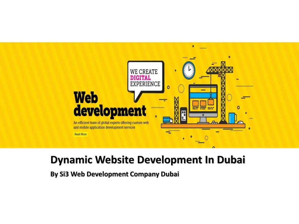 dynamic website development in dubai