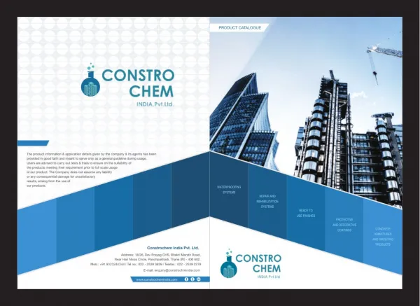 Construction Chemicals Manufacturers & Suppliers India