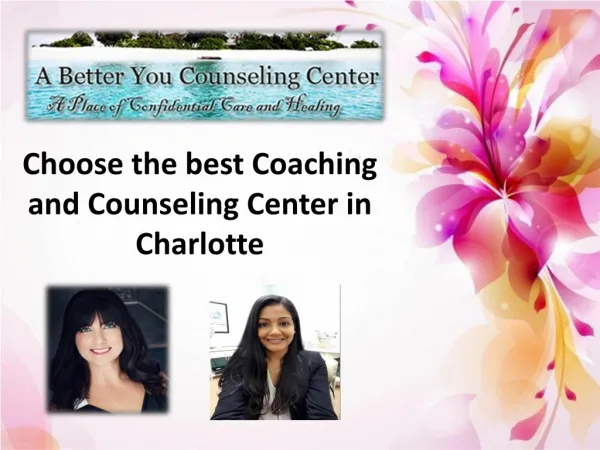 Get the best counseling center in Charlotte