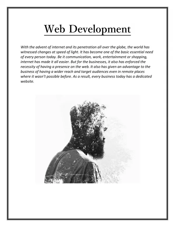 Web Development - gludxb