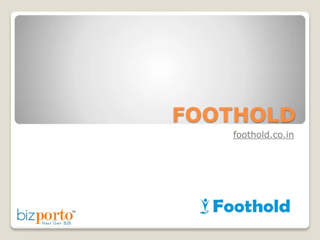 foothold