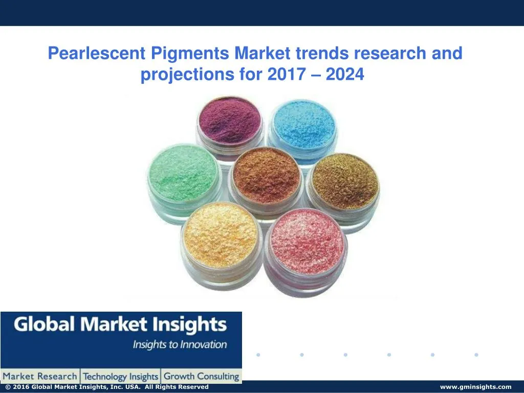 pearlescent pigments market trends research