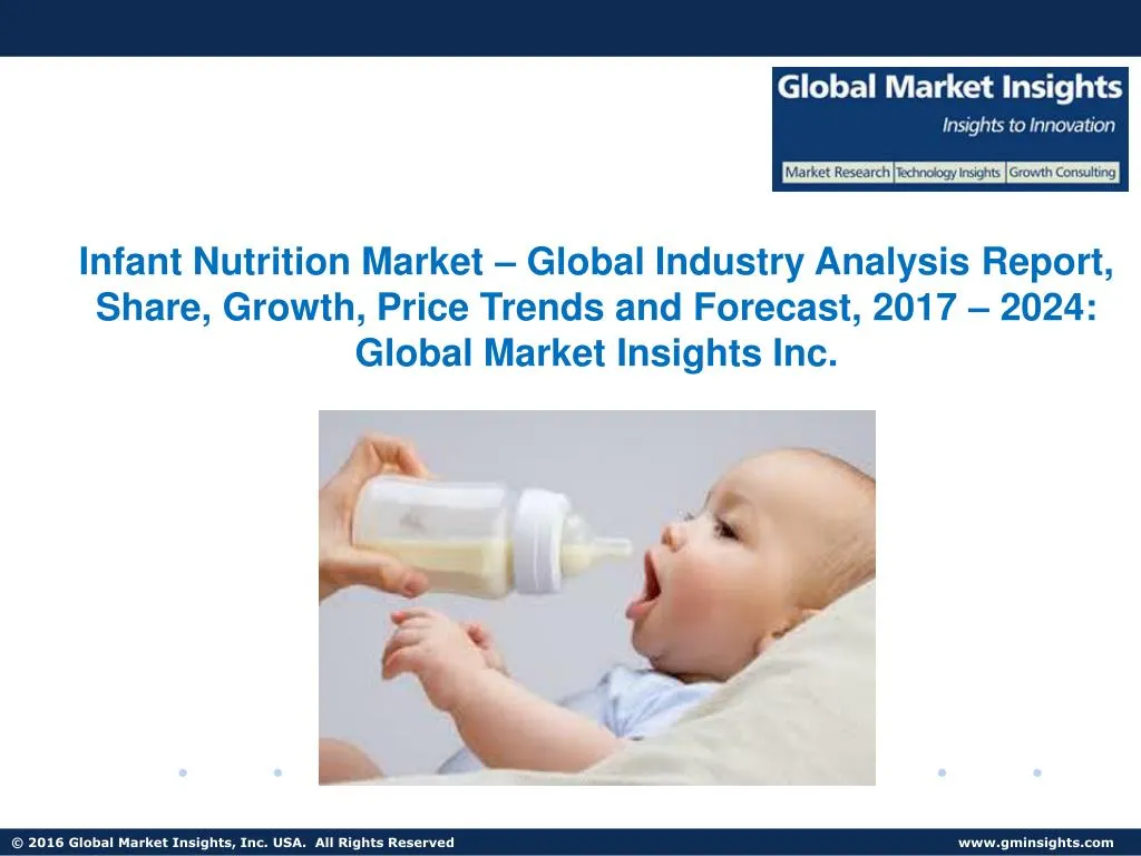 infant nutrition market global industry analysis