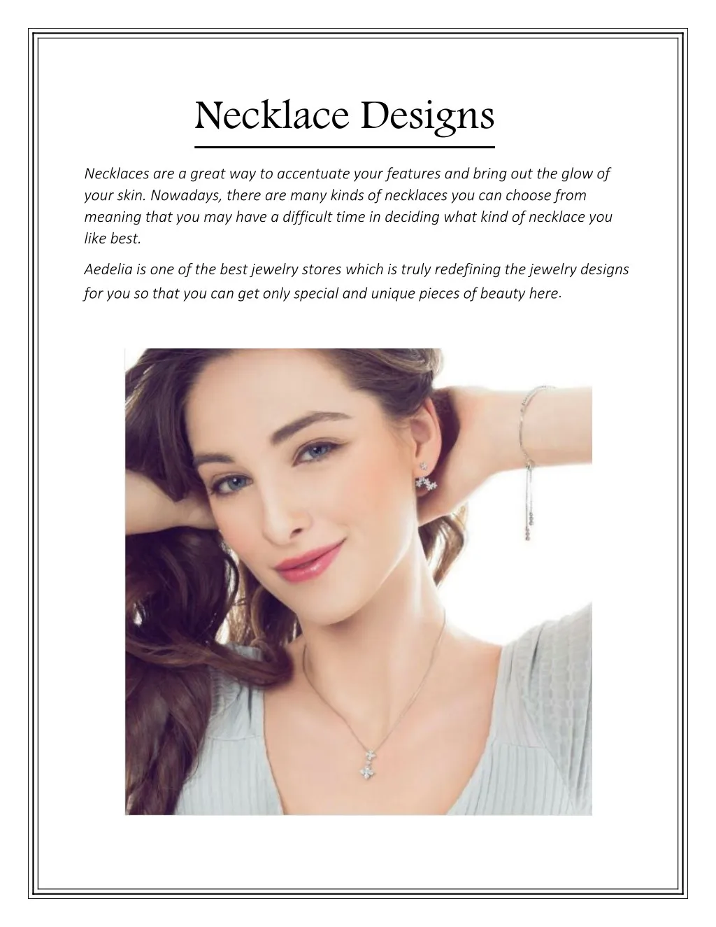 necklace designs