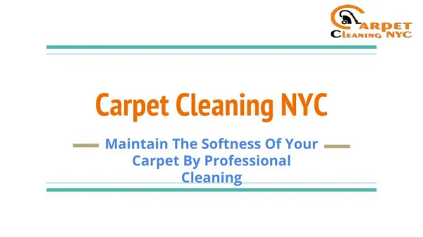 Excellent Cleaner In Your Budget | Carpet Cleaning NYC