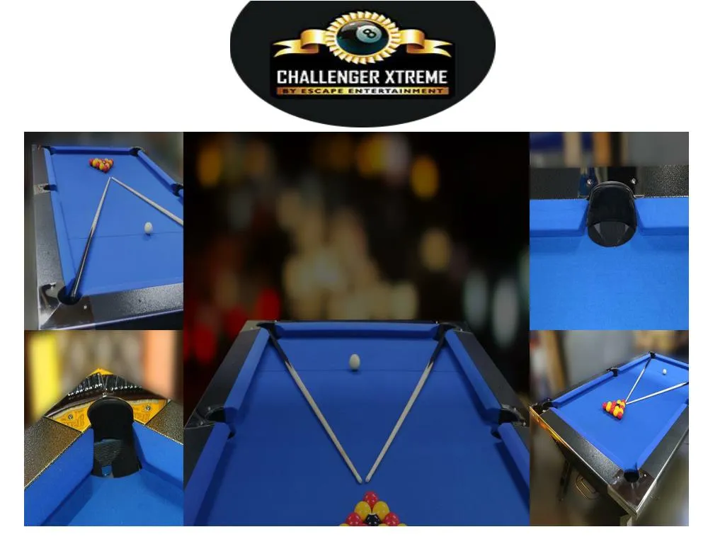 Global Billiard Coin Operated Pool Table - Challenger For Sale