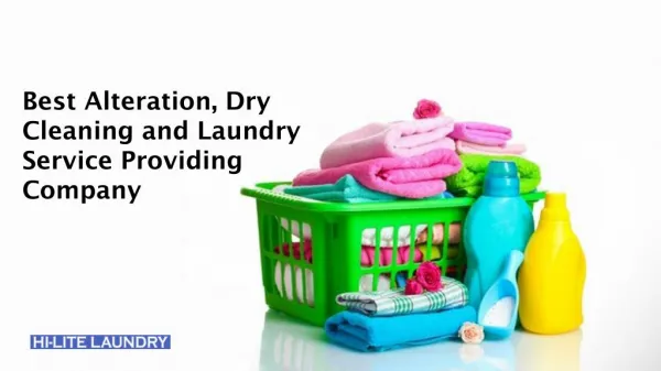 Hi-Lite Laundry and Dry Clean Services