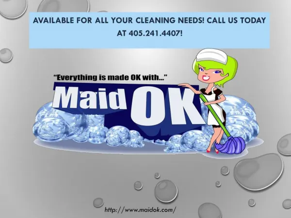 Cleaning Company Oklahoma