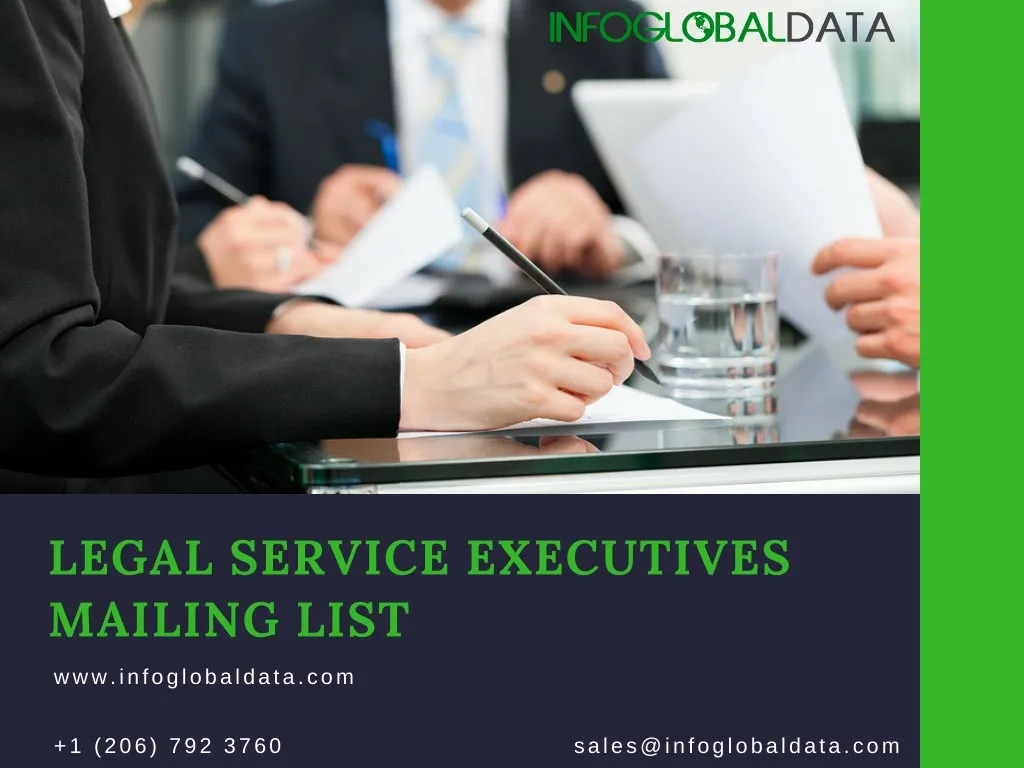 legal service executives mailing list