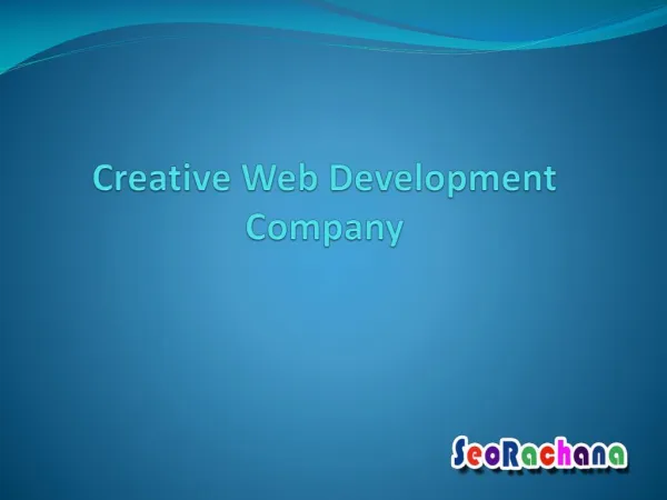 Creative Web Development Company