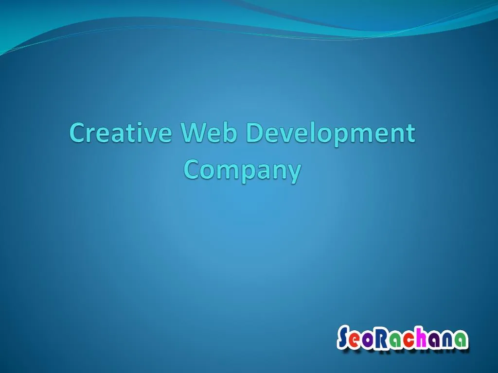 creative web development company