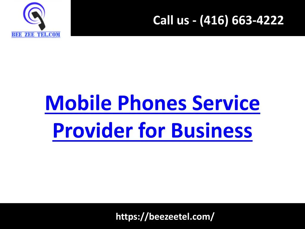 mobile phones service provider for business