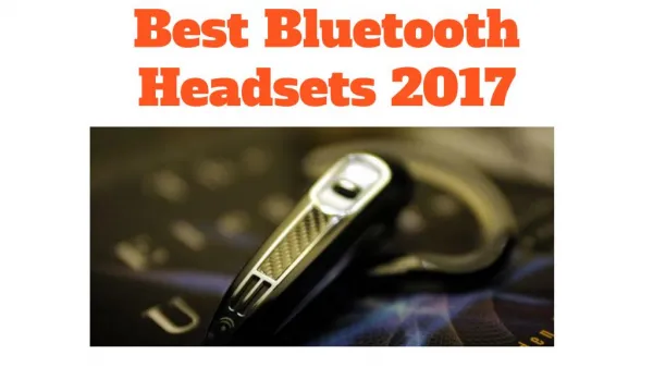 Best Bluetooth Headset Review Guide
