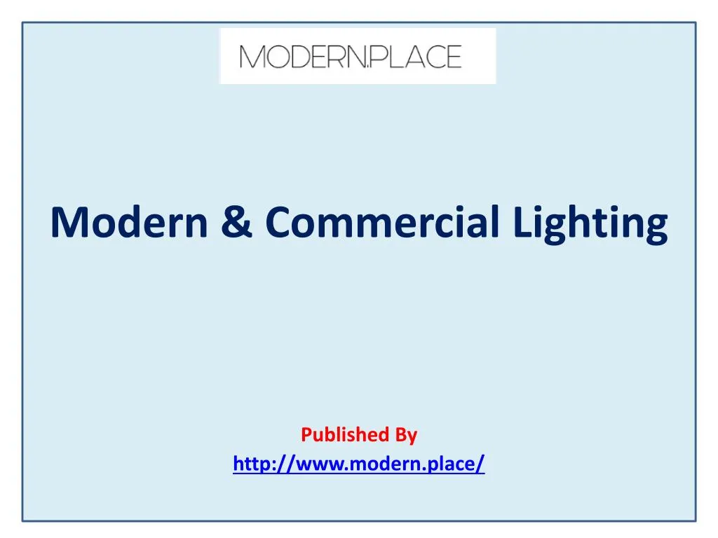 modern commercial lighting published by http www modern place
