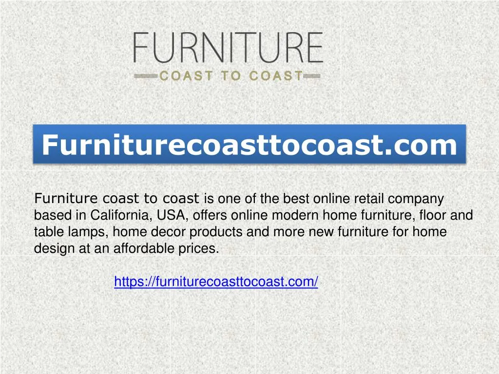 furniturecoasttocoast com