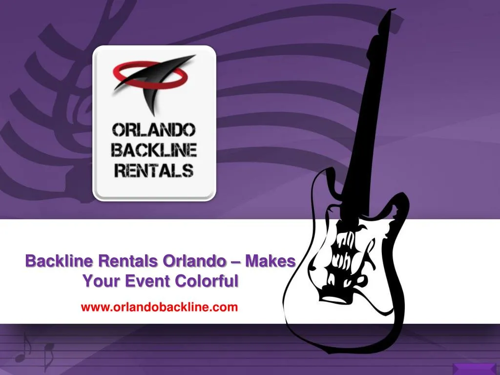 backline rentals orlando makes your event colorful