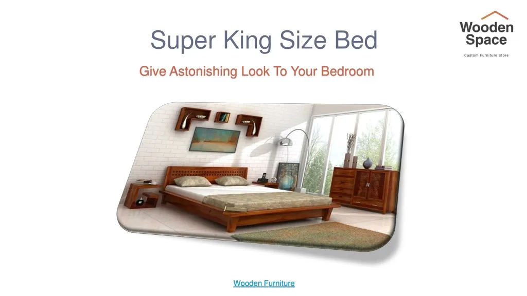 super king size bed