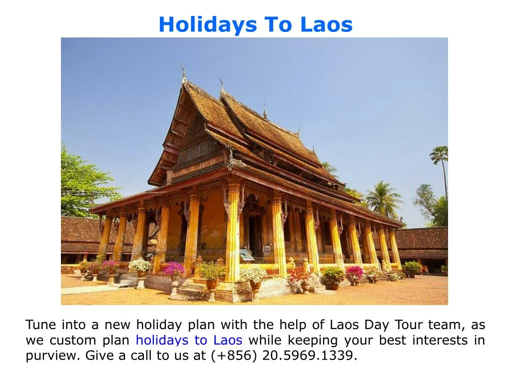 holidays to laos
