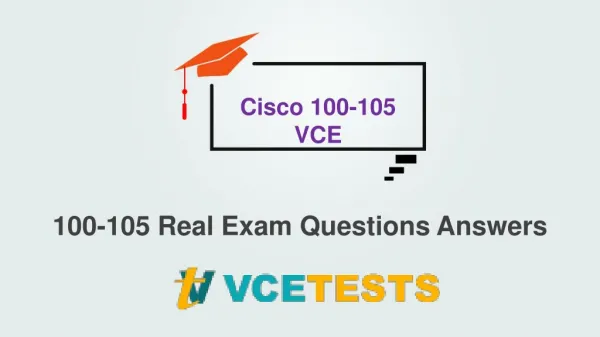 Cisco 100-105 VCE